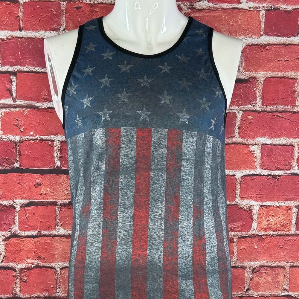Affliction Men's American Flag Graphic Tank Top - Multiple Sizes-NWT - Picture 2 of 7